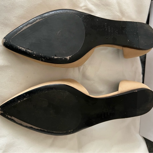 Jenni Kayne D’Orsay Oiled Leather - Natural 38.5 - Picture 7 of 9